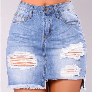 Tayla Denim Skirt